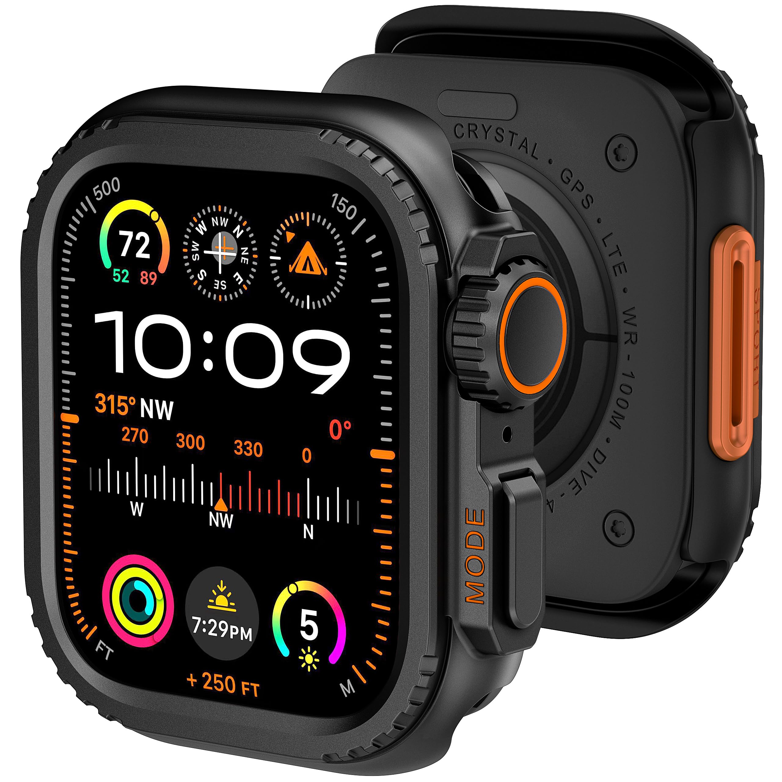 Amazon.co.jp: Puptoya for アップルウォッチ メタル カバー 44mm 対応 