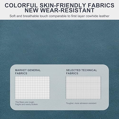 Miniatura 7 de GGN Silla de oficina ergonómica, sillas de escritorio azules, alivia la fatiga para un uso prolongado, tela tecnológica, sillas de oficina suaves,