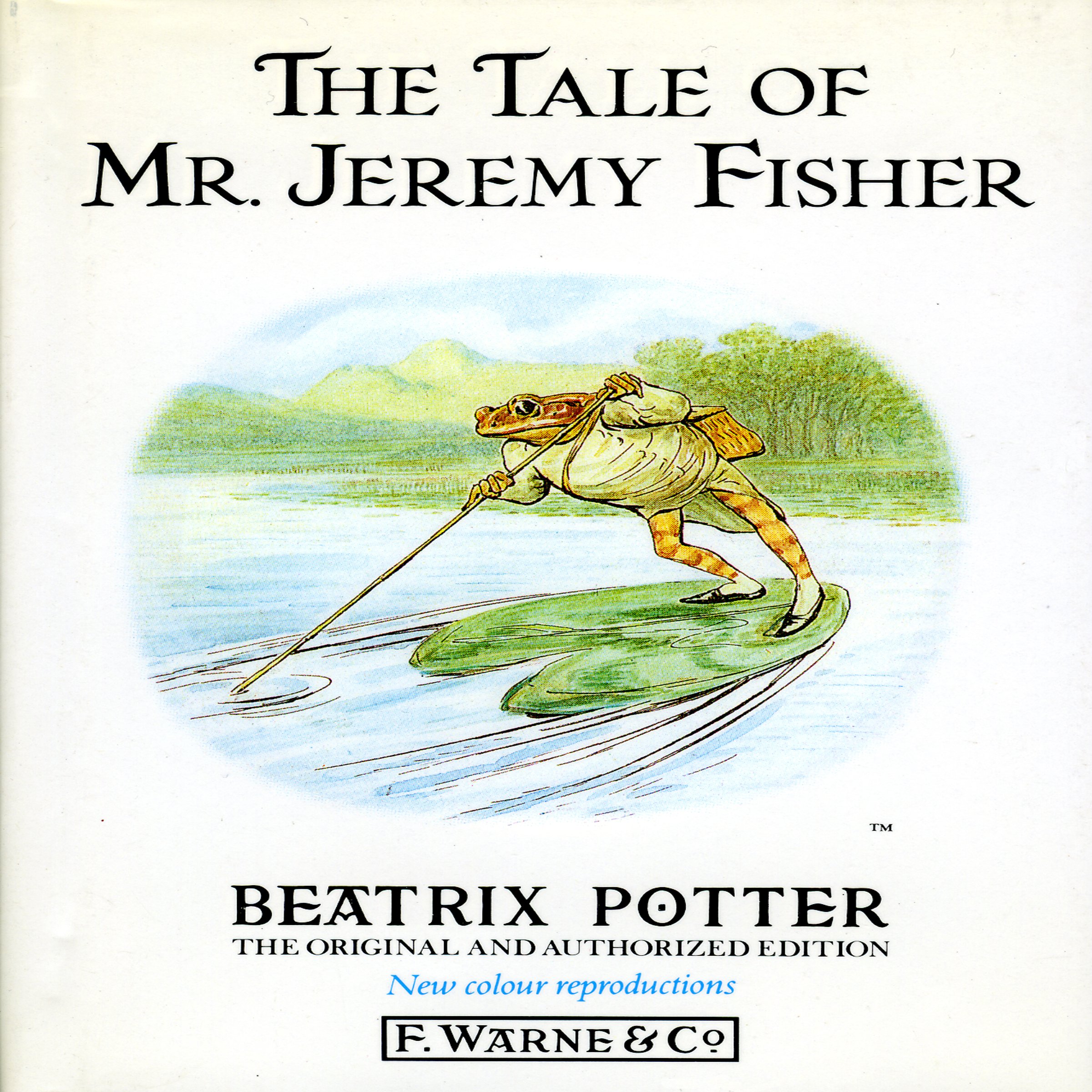 Cover art for Tale of Mr. Jeremy Fisher