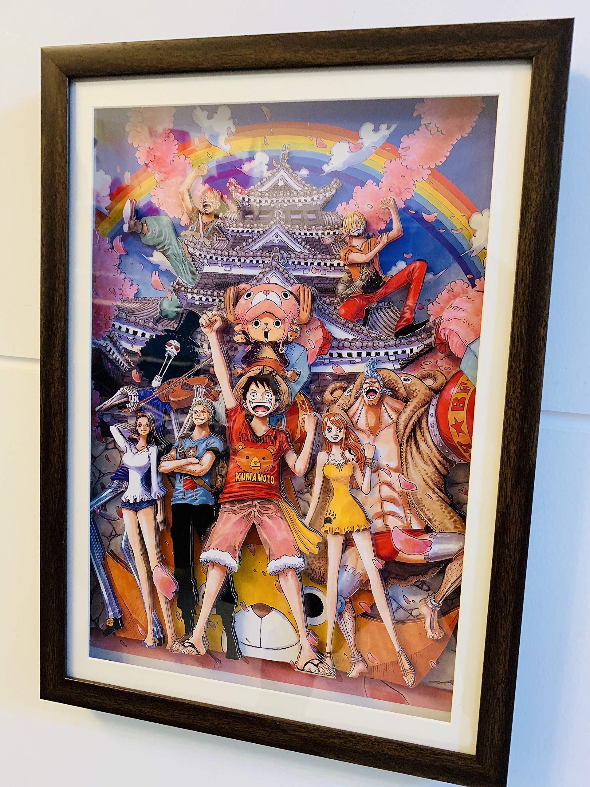 Amazon.co.jp: AooCare ONE PIECE ワンピース 画 周辺 グッズ 立体絵 