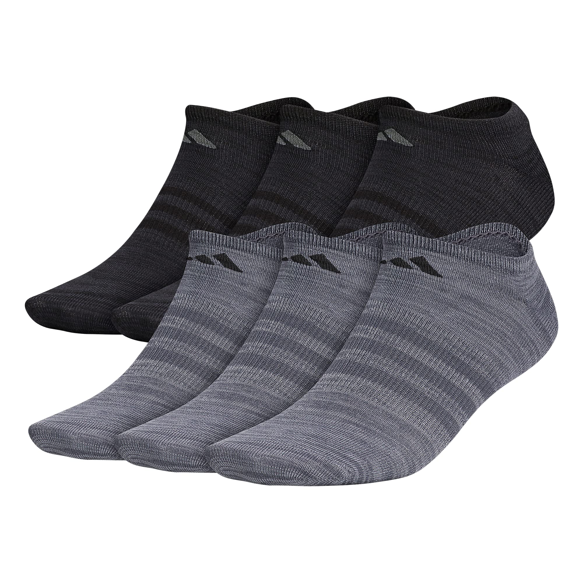 Adidasmens Superlite No Show Socks With Arch Compression Athletic