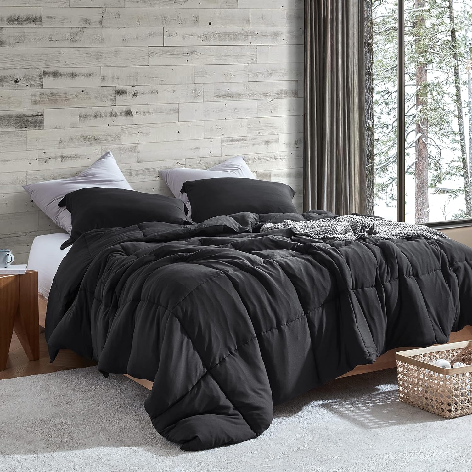 Byourbed Better Than Butter - Coma Inducer® Oversized King Comforter - Black