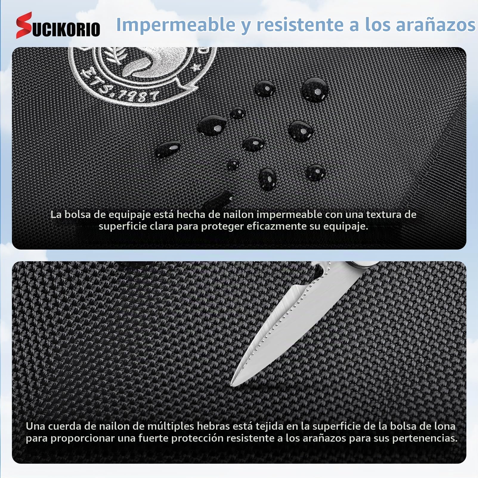 Plegable Bolsa de Viaje con Ruedas Impermeable 100L XXL Bolso de Mano Viaje con Candado de Combinación Grande Bolsos de Equipaje Fin de Semana Travel Bag para Cámping Deporte Mujer Hombre
