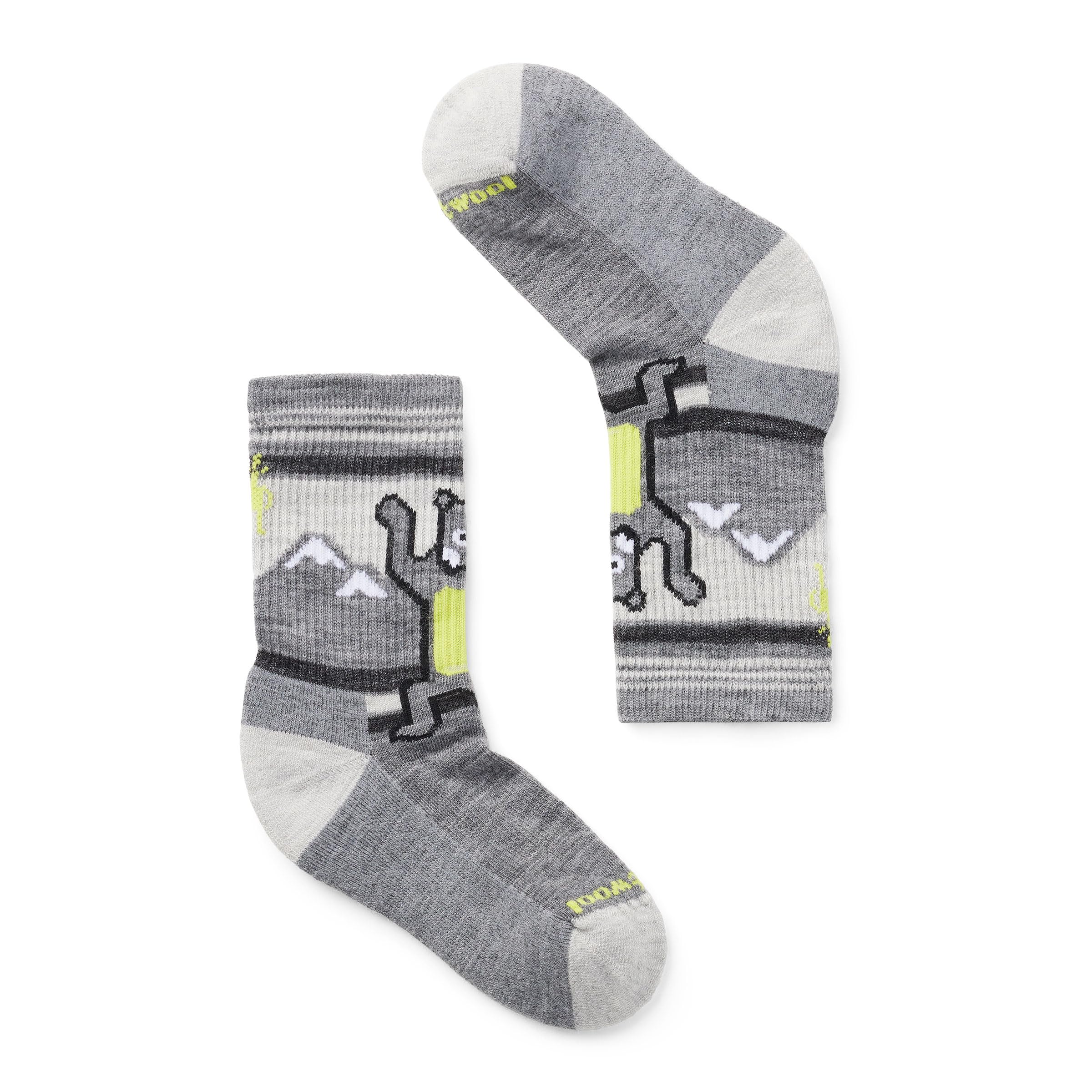 Smartwool Calcetines de senderismo con cojín ligero para niños (bebés/niños pequeños y grandes)