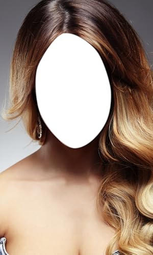 Salão de fotos de estilo de cabelo de cor