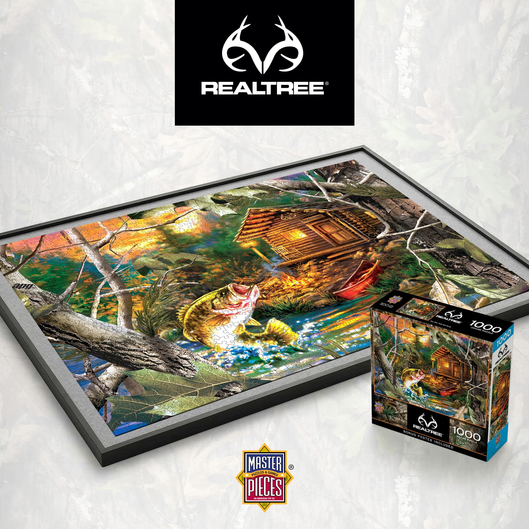 Masterpieces Puzzle 1000 elementów dla dorosłych, rodziny lub dzieci - te, które uciekły - 40 x 66,75 cm - rodzinna amerykańska firma logiczna