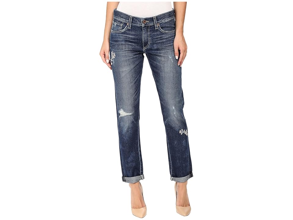 

Lucky Brand Sienna Slim Boyfriend in Dark Sky (Dark Sky) Women's Jeans, Navy