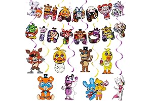 Festive Freddy Fazbear Birthday Decorations - Create an Enchanting FNAF Themed Party for Kids