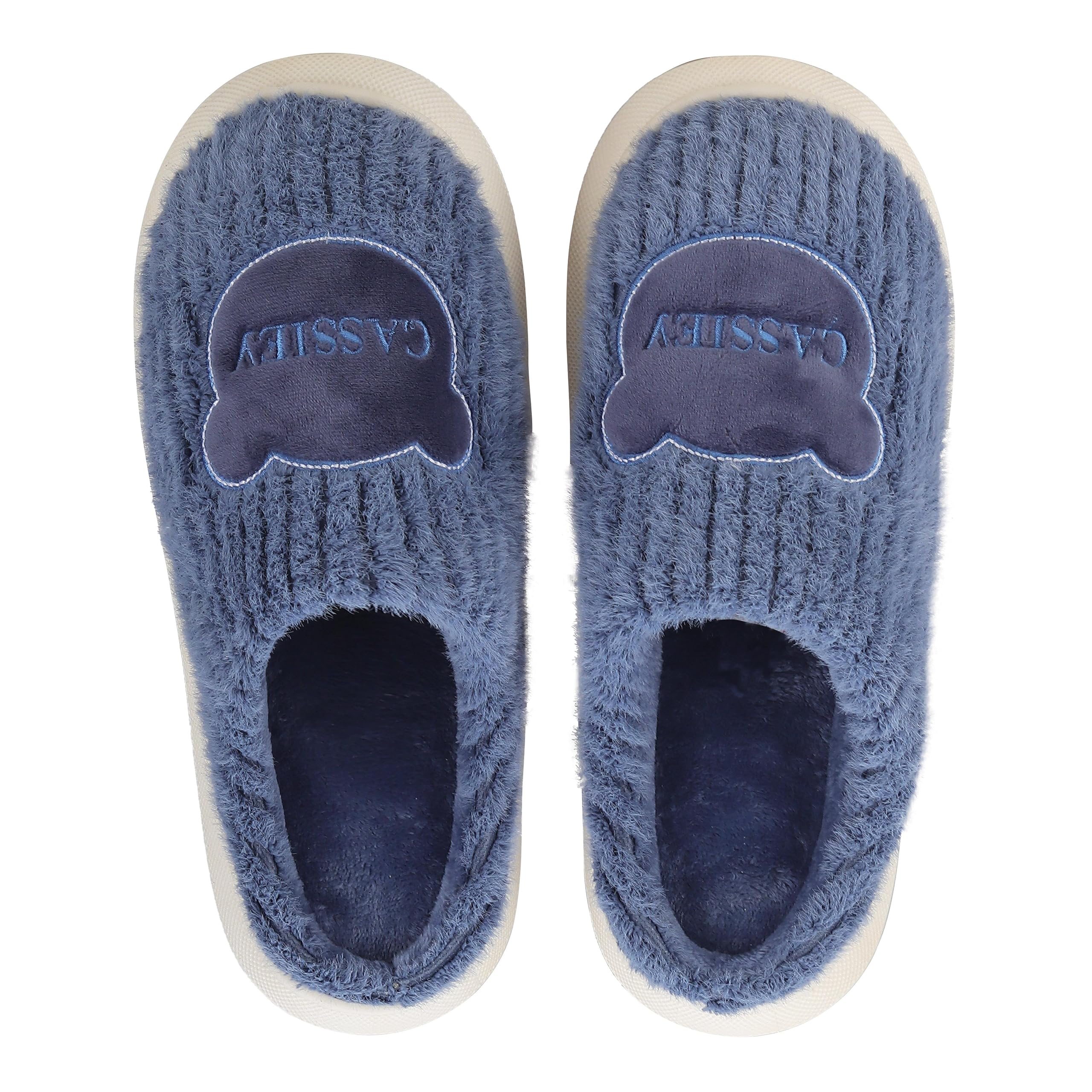 CASSIEY Mens Winter Slipper Home Indoor Outdoor- Blue (B0CHMTQQQX) Amazon Price History, Amazon Price Tracker