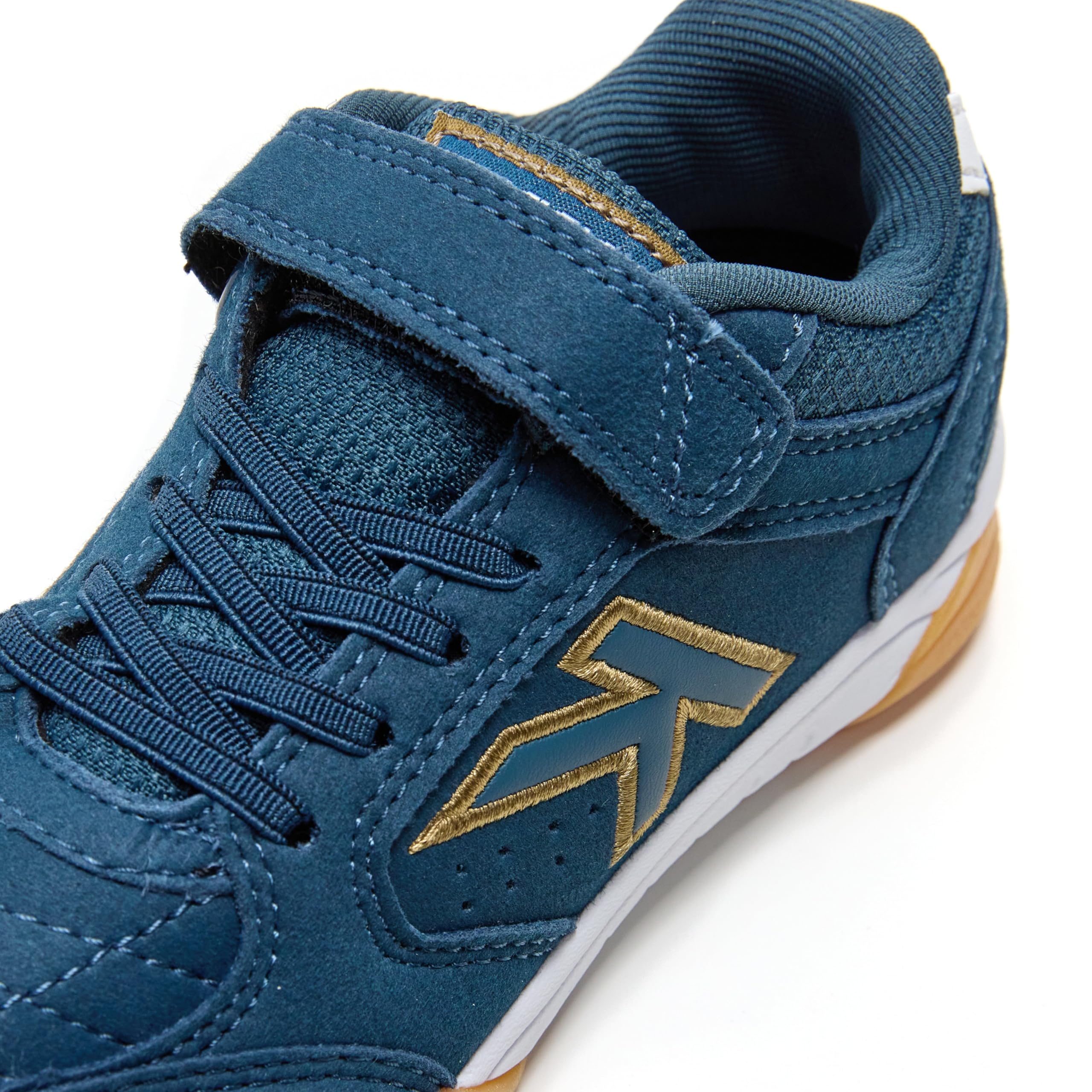 KELME Precision Elastic Zapatillas De Fútbol Sala Niño Azul Marino Blanco