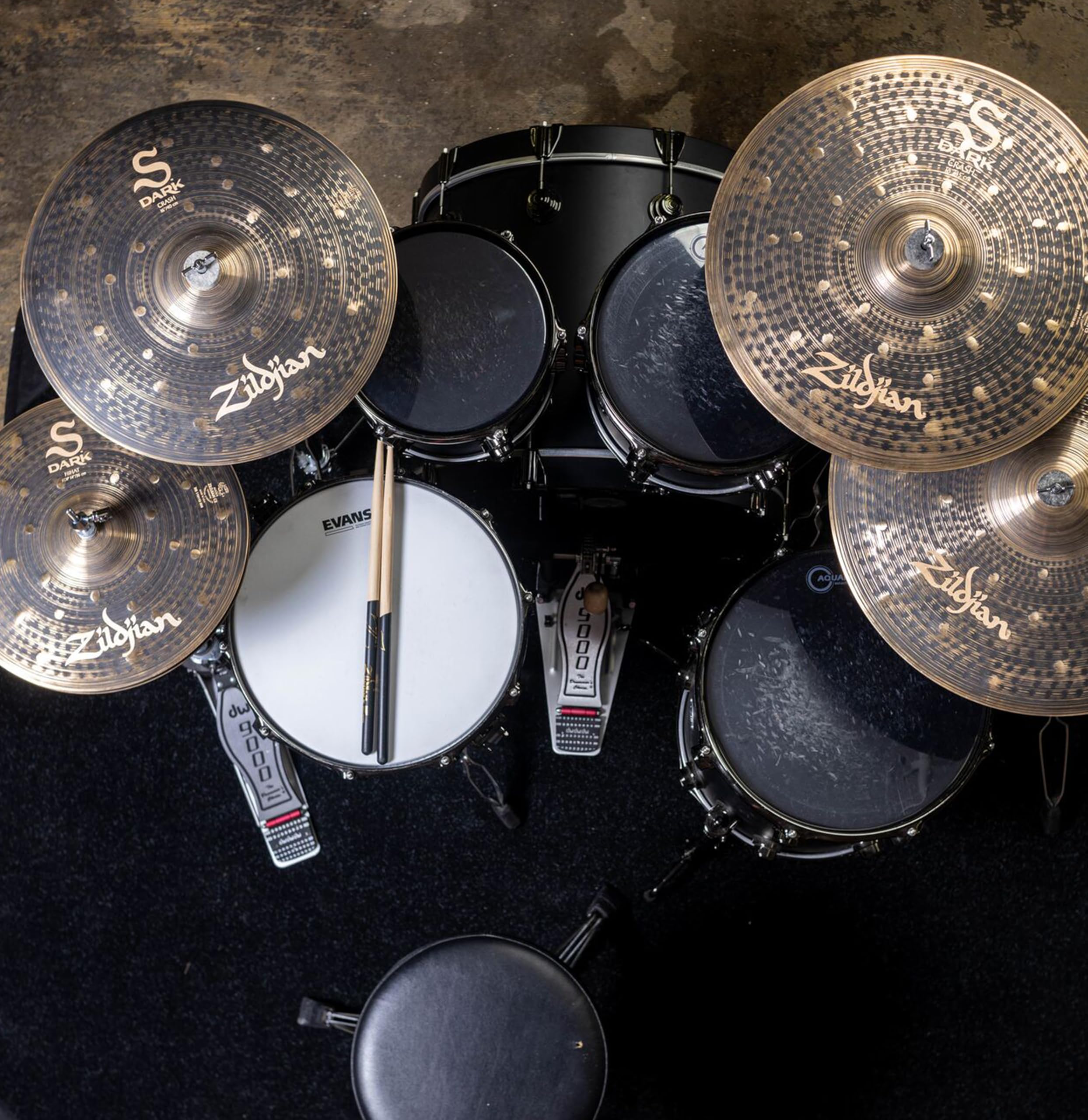Zildjian S Dark 5-piece Cymbal Pack