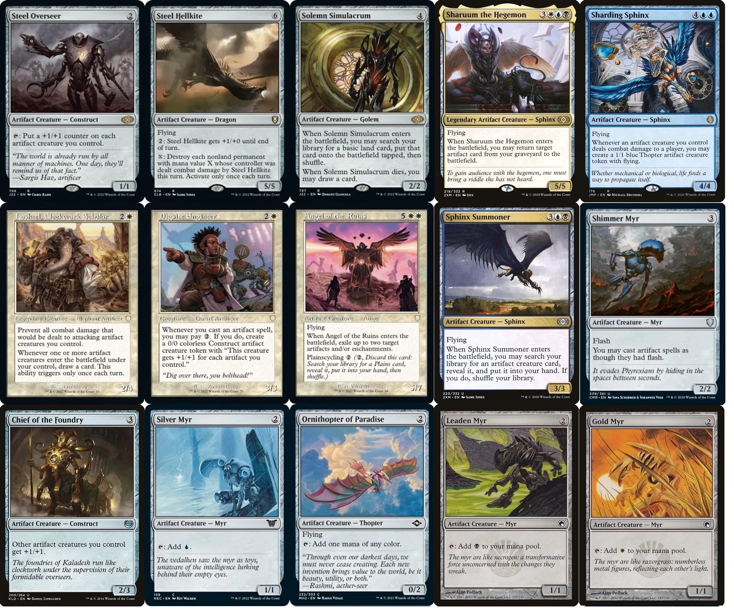 Amazon.com: Elite Commander Urza Artifacts Deck - Esper - Blue