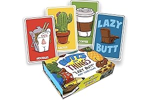 Everybody Got a Lazy Butt: The Card Game by Brian Cook Art