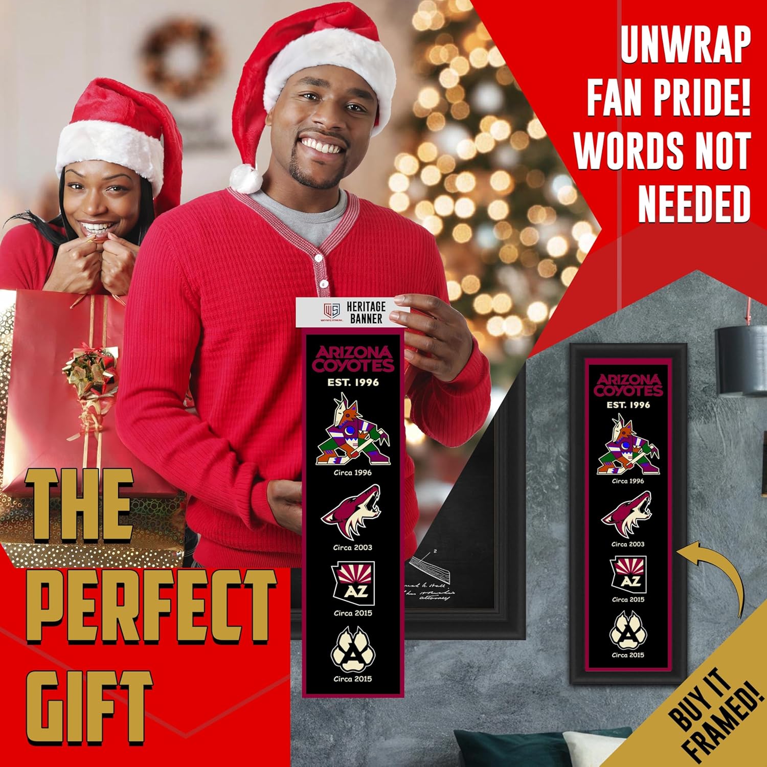 NHL Arizona Coyotes Heritage Banner