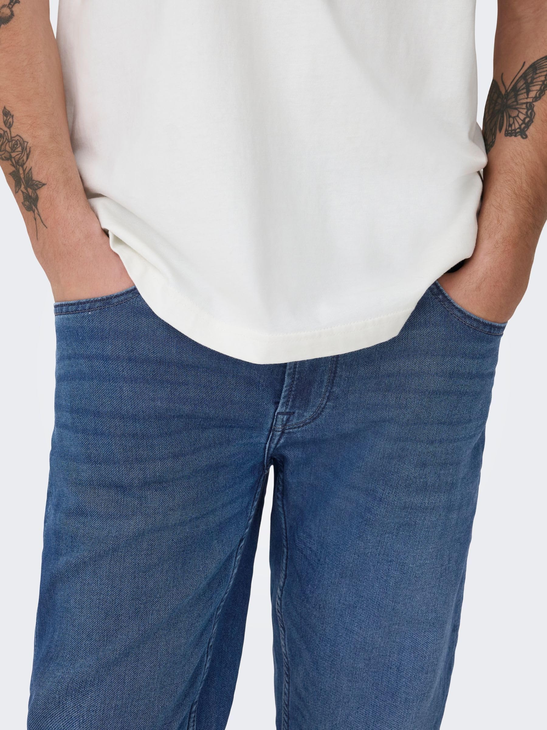 Only & Sons Slim fit Jeans Onsloom Slim Fit Jeans Blue Denim 36 32 Blue Denim