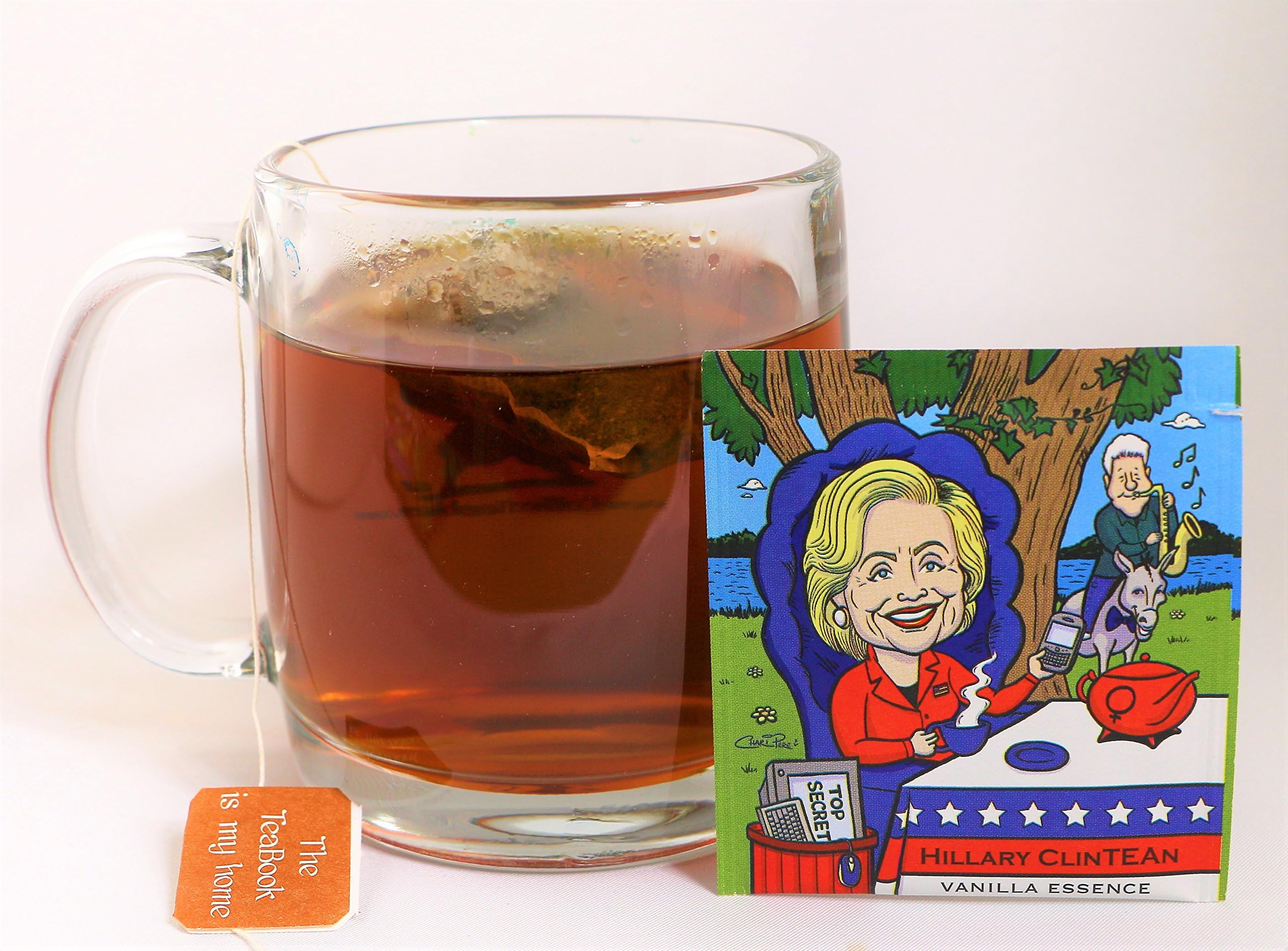Hillary ClinTEAn Organic Vanilla Essence Tea (Hillary Clinton) (20 Tea Bags)