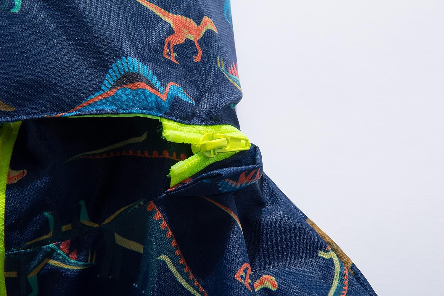 Boys Rain Jacket with Detachable Hood Lightweight Raincoats for Kids Windbreaker - Image 5