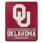 NORTHWEST NCAA Oklahoma Sooners 50x60 Fleece Control DesignBlanket, Team Colors, One Size (1COL031030012RET)