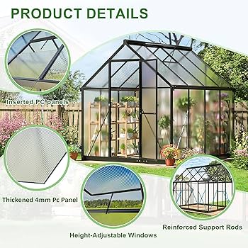 プレーヤー GREENHOUSE OverEZ 8 x 20 Greenhouse at Tractor Supply Co
