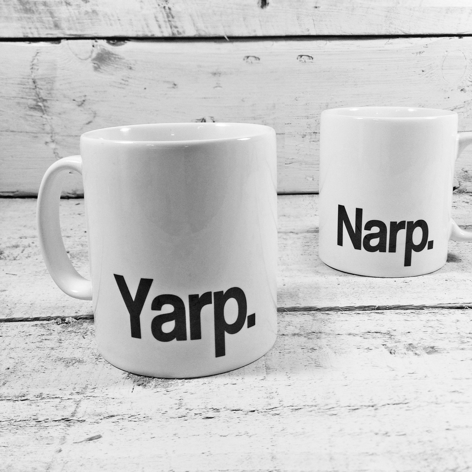 "YARP. NARP." HOT FUZZ MUG 11oz CUP