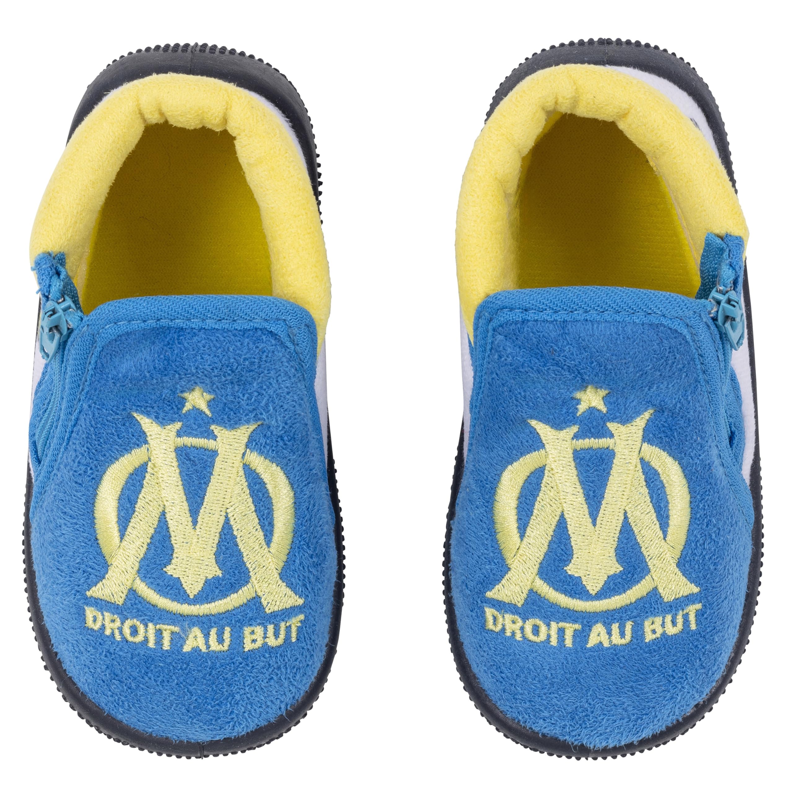 OLYMPIQUE DE MARSEILLE Chaussons Om bébé - Collection Officielle
