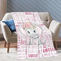 Vista 100 de Custom Name Blanket Throw Personalized Blanket for Kid with Names Customized Blanket with Name for Baby,Custom Blanket,Gift for Birthday Letter