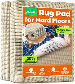 Jorvila Non-Slip Rug Pad Gripper 8x10 Ft