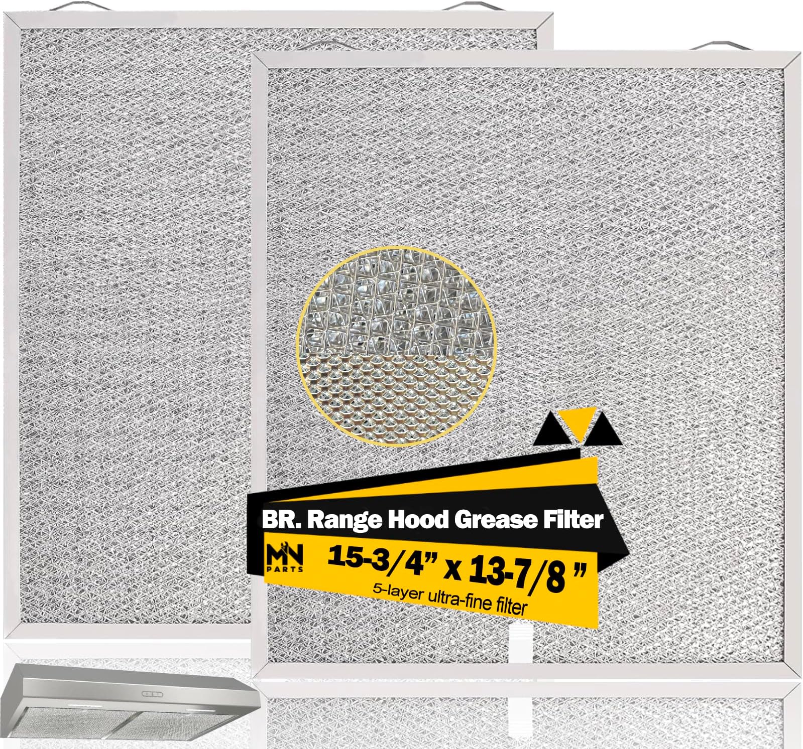 Amazon.com: Air Filter Factory Replacement For 34705, 34705000 Broan ...