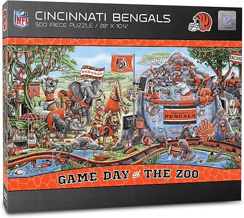 Miniatura 5 de YouTheFan Rompecabezas de 500 piezas para el día del juego de la NFL en el zooló