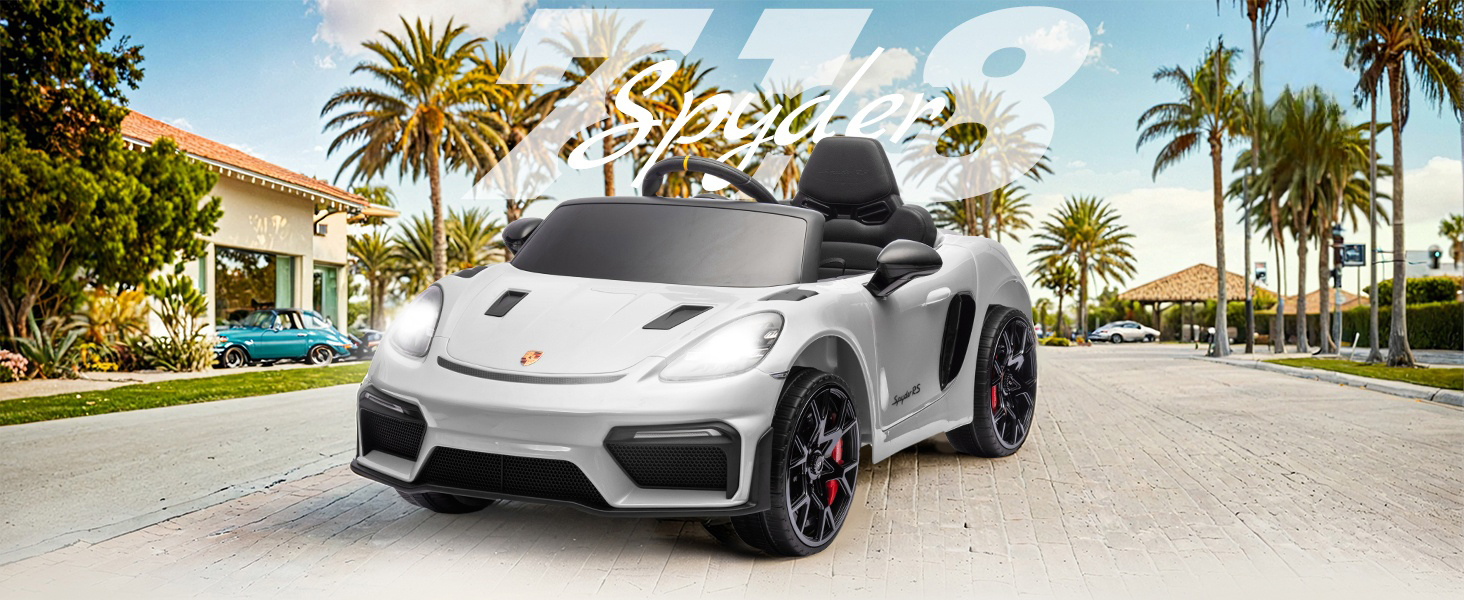 Amazon.com: First Ride On 12V Ride on Car for Kids, Licensed