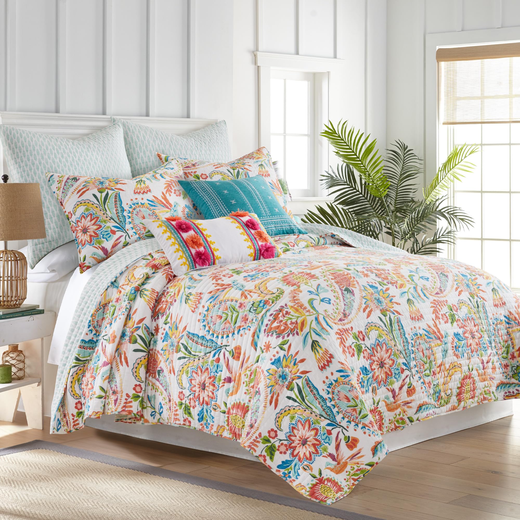 Amazon.com: Levtex Home - Maravilla - Euro Sham Set of 2