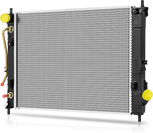 DWVO Radiador compatible con Hyundai Elantra Coupe 2014-2016 Elantra 2016-2017 Elantra GT 2015-2017 Kia Forte Koup 2015-2018 Forte Forte5 1.8L 2.0L