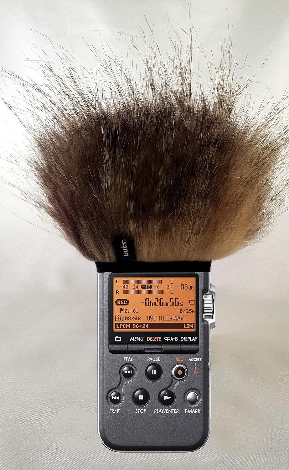 Gutmann Microphone Windshield, Windscreen for Sony PCM-M10 - Special Model / Limited Edition WOLF