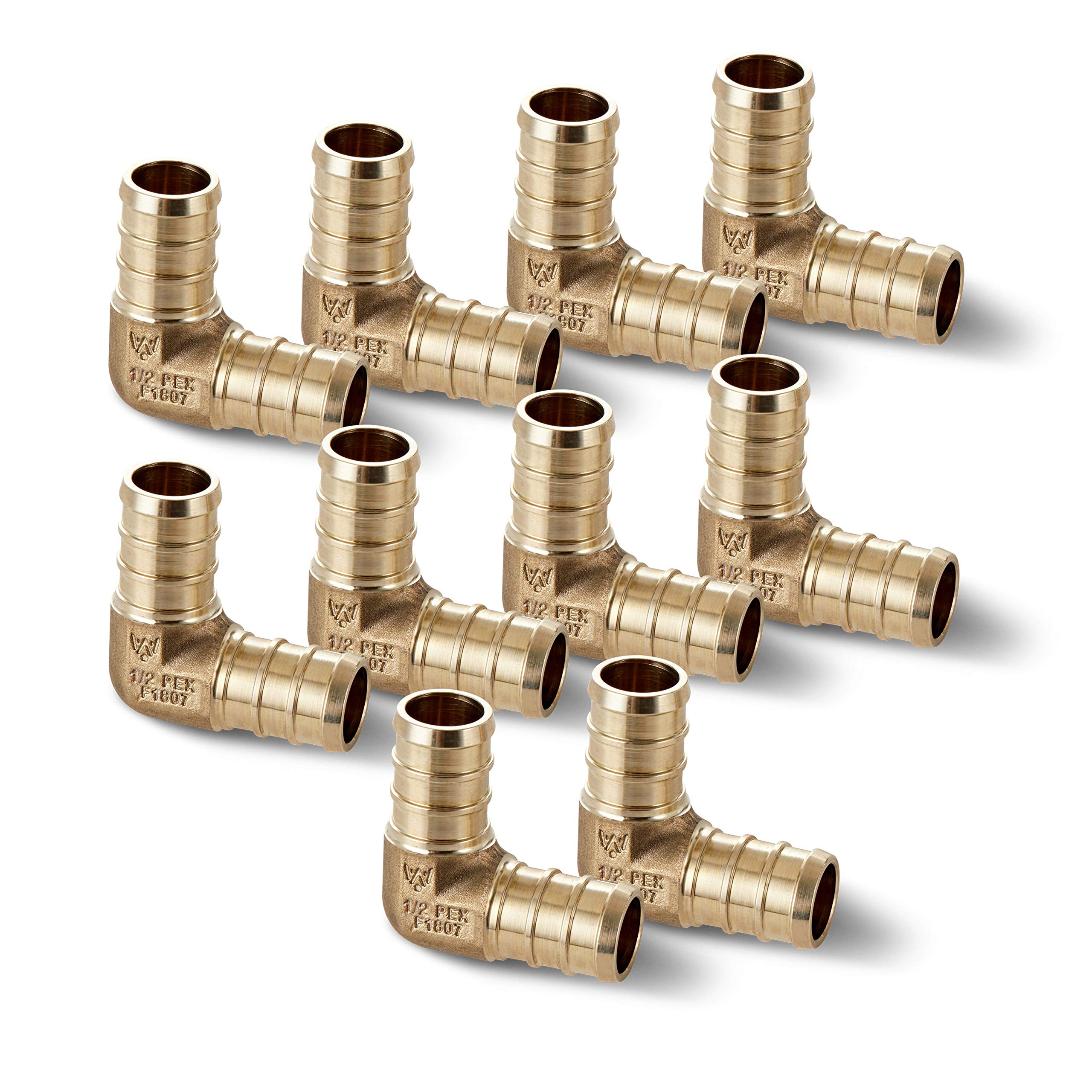 Buy WATER ARMOR USA (10 Pack) 1/2 Inch PEX Elbow Lead Free ECO Bronze