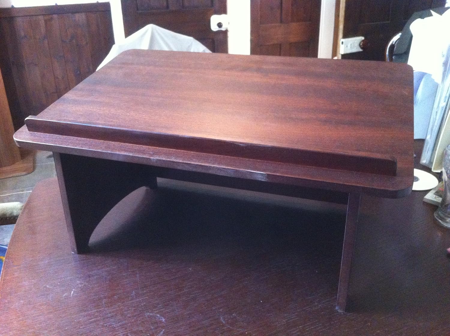 Table Top Wooden Lectern Home & Kitchen