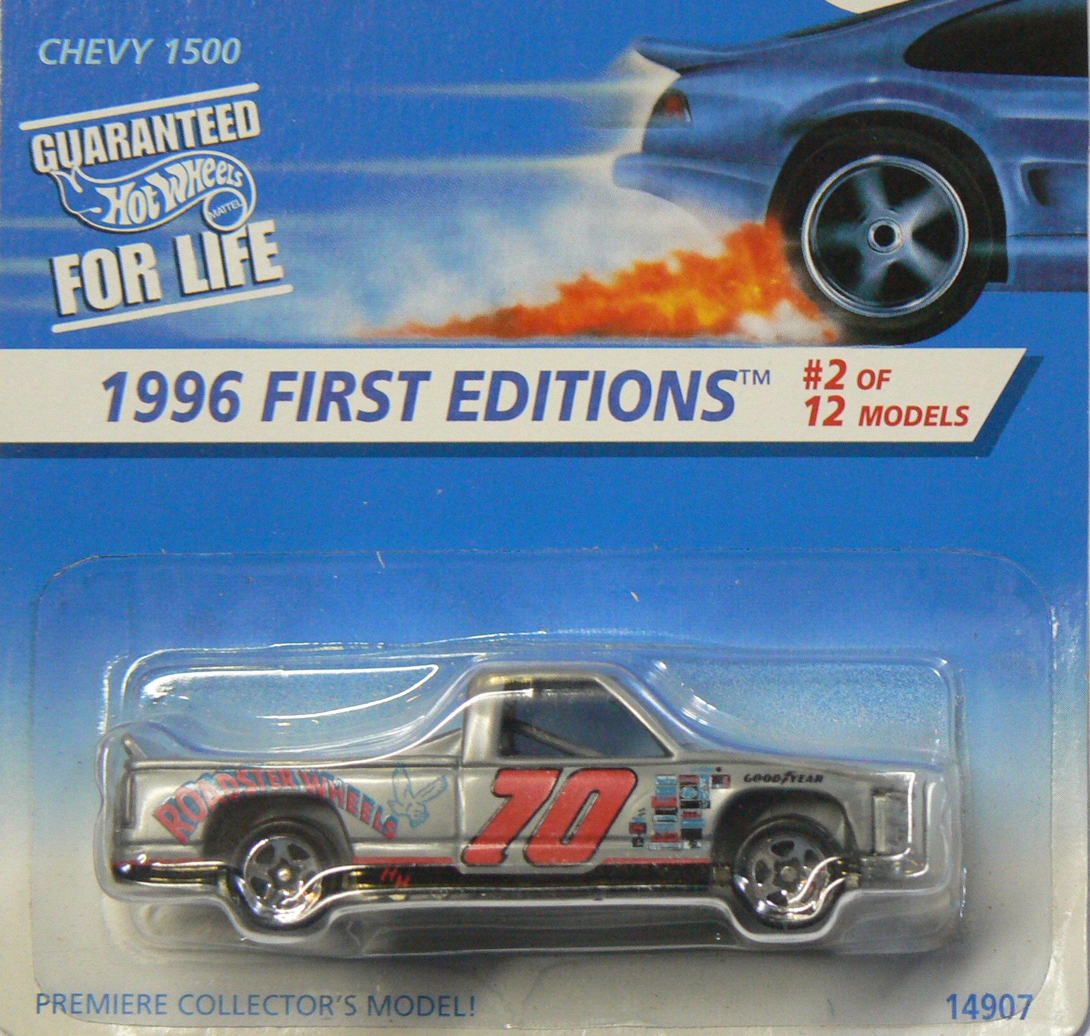 Hot Wheels 1996 First Editions Chevy 1500 #2/12 Col#367 1:64 Scale