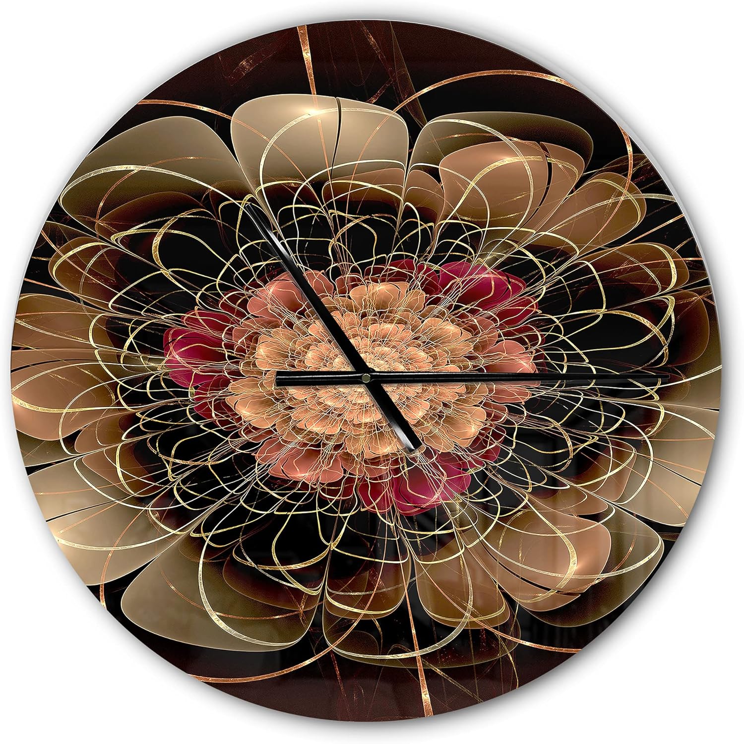 'Ancient Mayan Calendar Collage ' Modern Wall Clock for Home Bedroom Bathroom Office Living Room Decoration