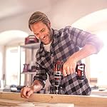 Einhell 4514360 Cordless 1/2" Hammer Drill/Driver Kit with Carry Case and 2 x 2.0 Ah Batteries and a Charger TP-CD 18/50 Li-i BL KIT (18V, 1800 RPM, 28800 BPM, 2-Speed Gearbox)