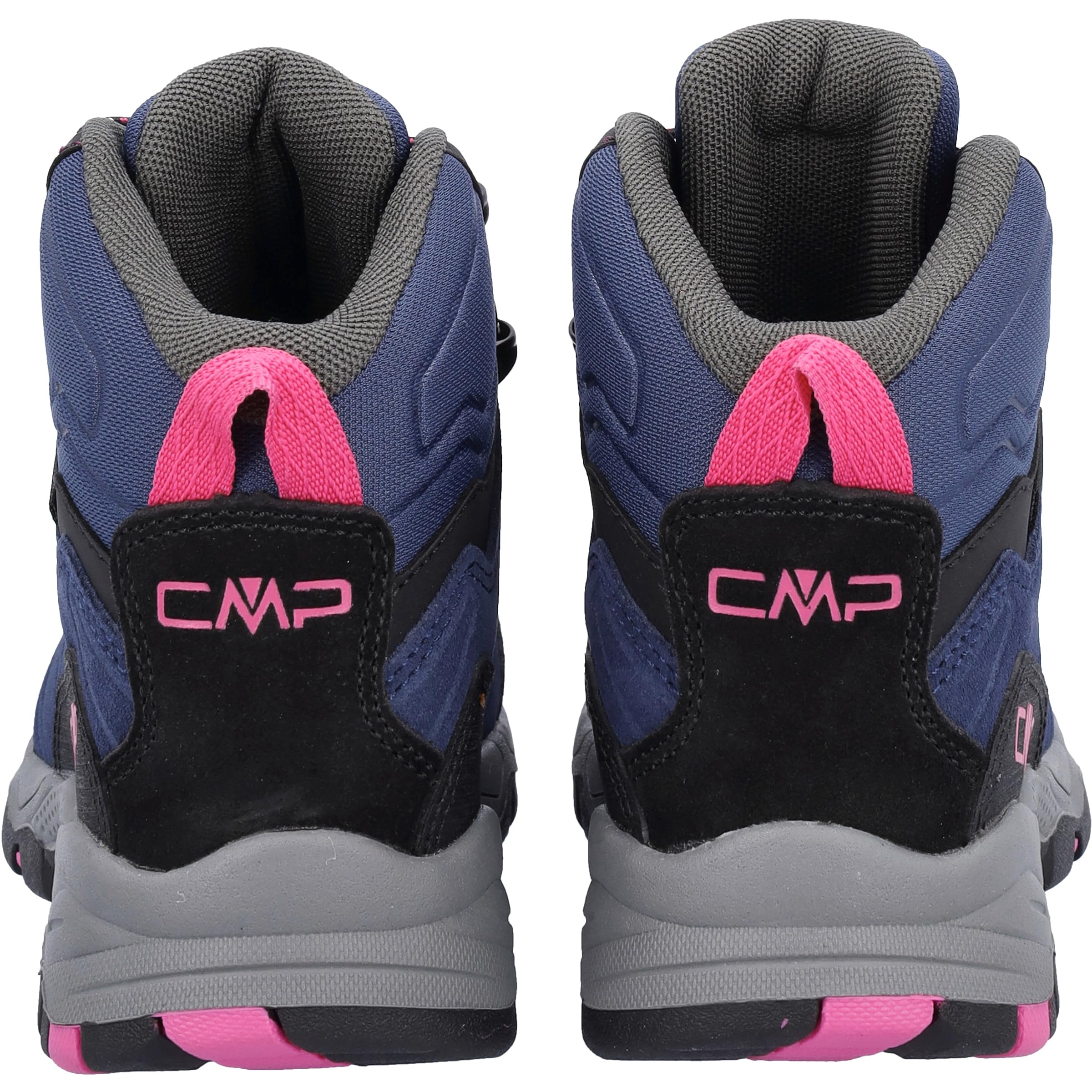CMP Kids Melnick Mid Trekking Shoes WP, Botas para Senderismo Unisex niños, Blue, 35 EU