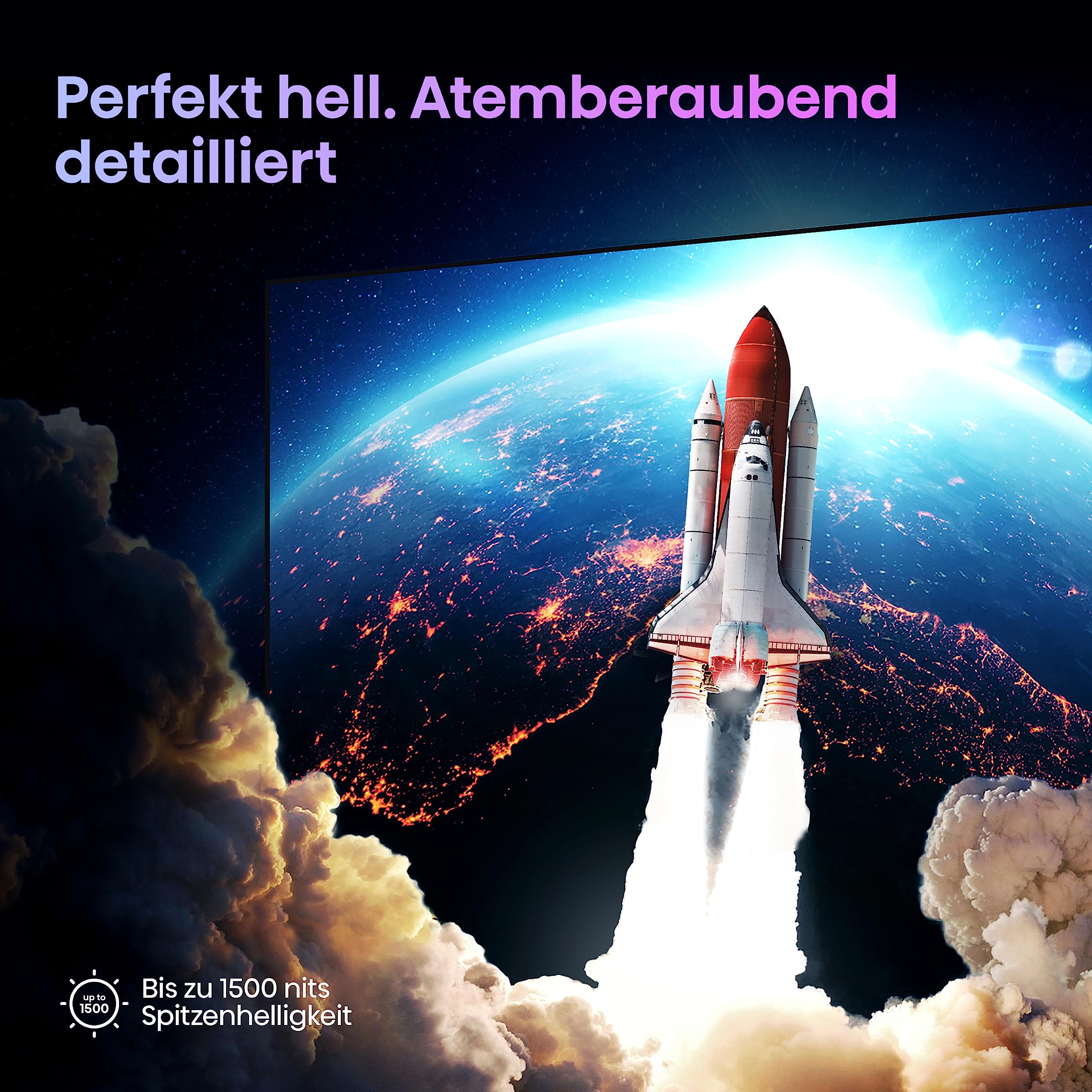 Hisense 75U8KQ Mini LED 4K ULED Smart TV - - 190 75 Zoll – Bild 8