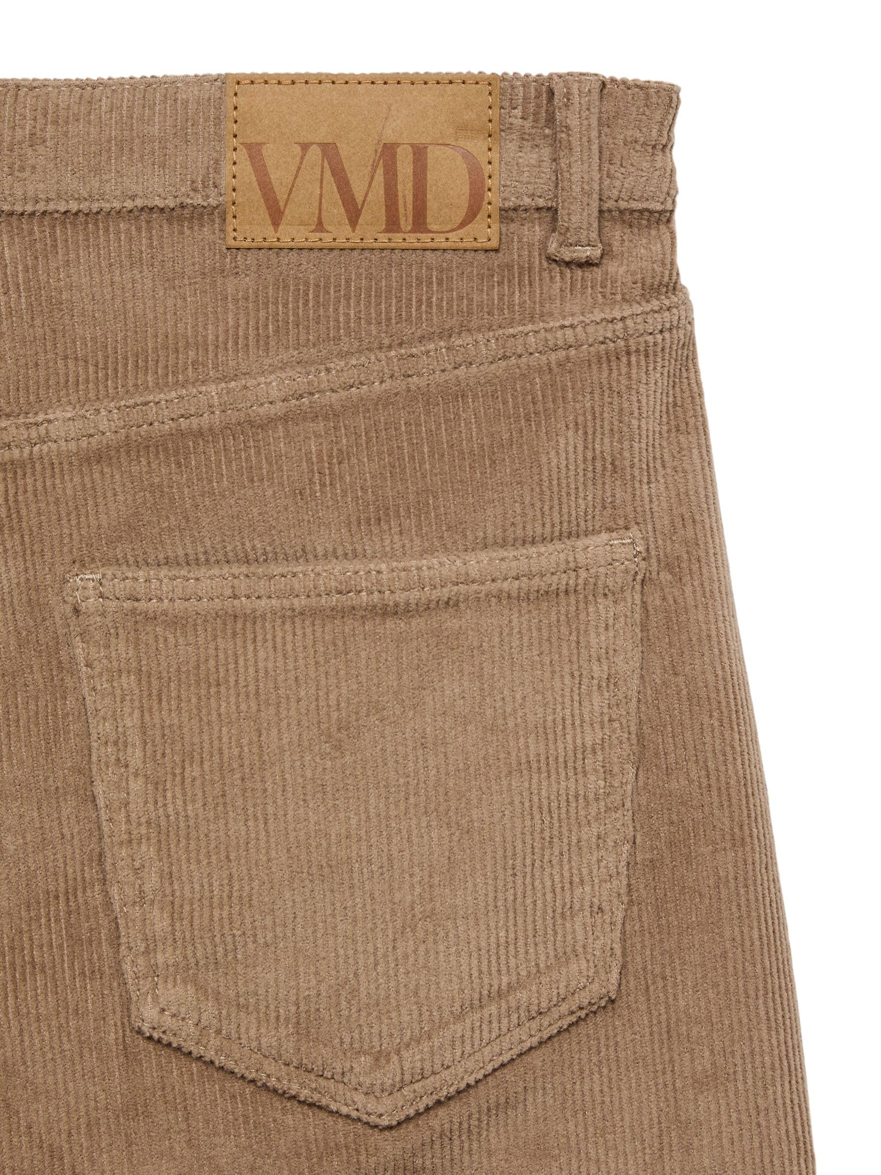VERO MODA Female Hose mit weitem Beinschnitt VMTESSA Hohe Taille Weit geschnitten CordJeans