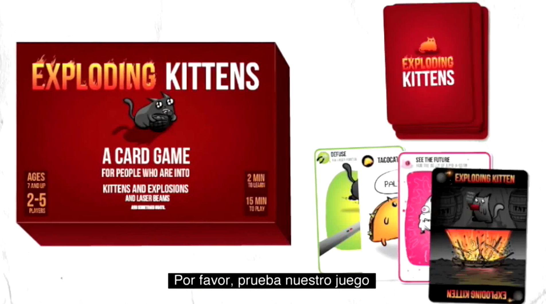 Asmodee Exploding Kittens Party Pack, Juego de Cartas de