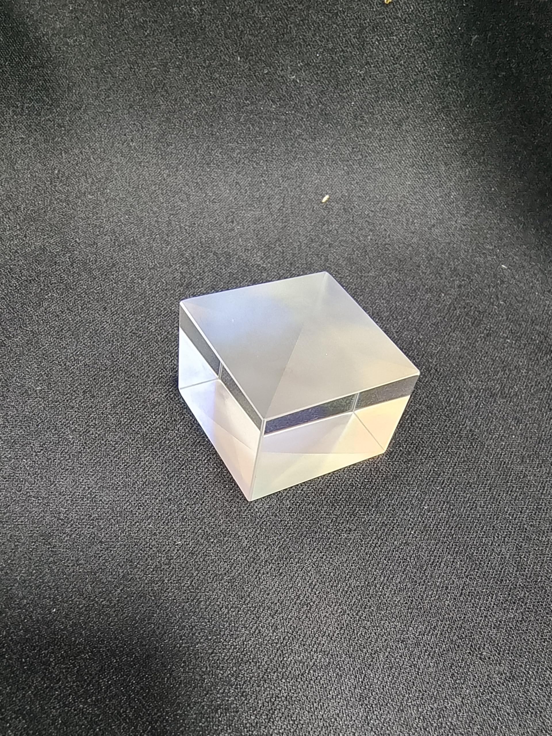 1Pc prisma dicroico cubo di vetro (26mmx26mmx28mm)