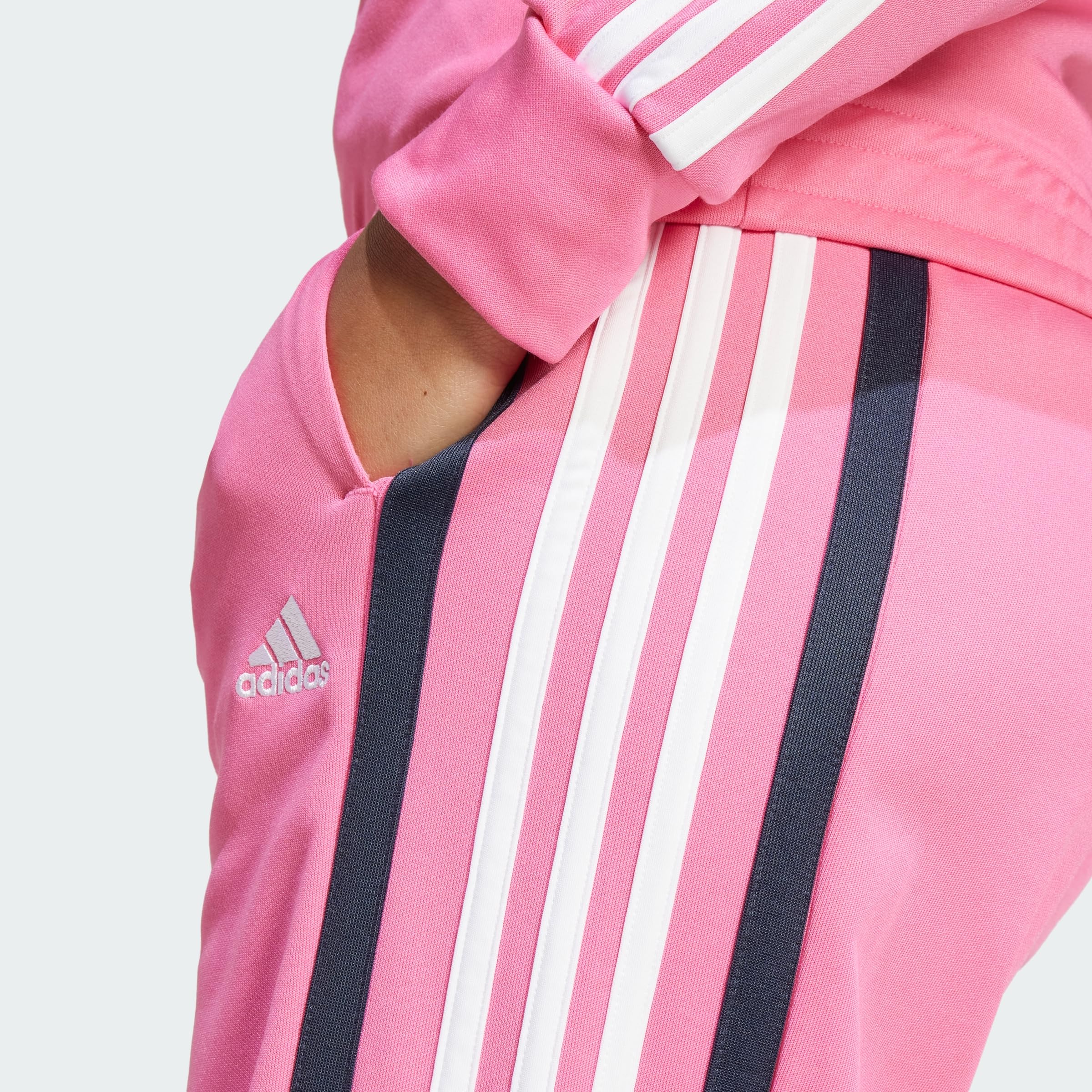 adidas Women Teamsport Track Suit Cotton Pink XL