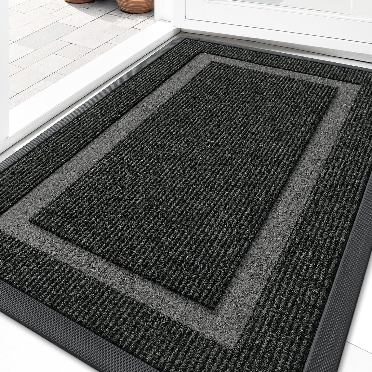 Natural Rubber Car Floor Mat Set (Universal Fit)