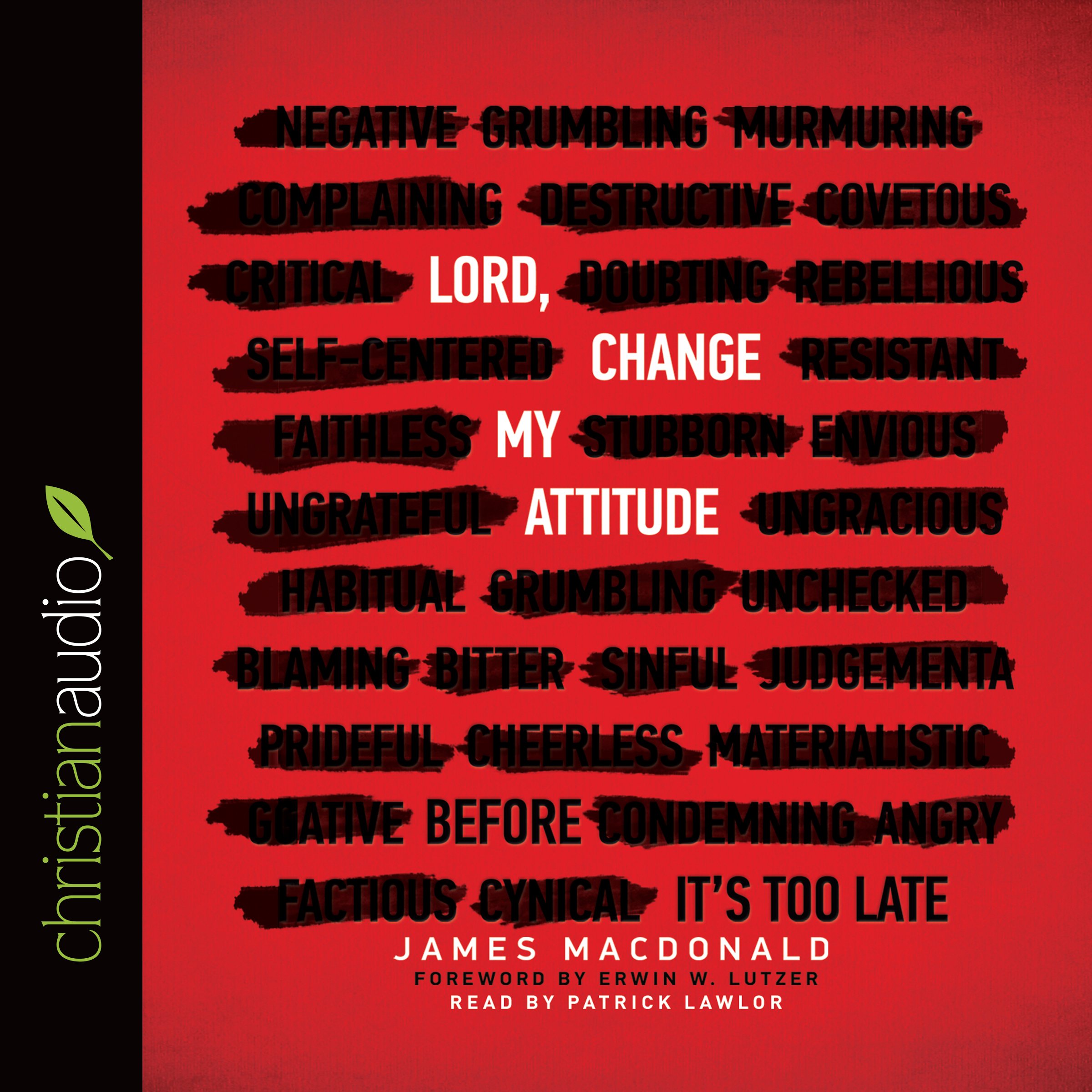Cover art for Lord, Change My Attitude