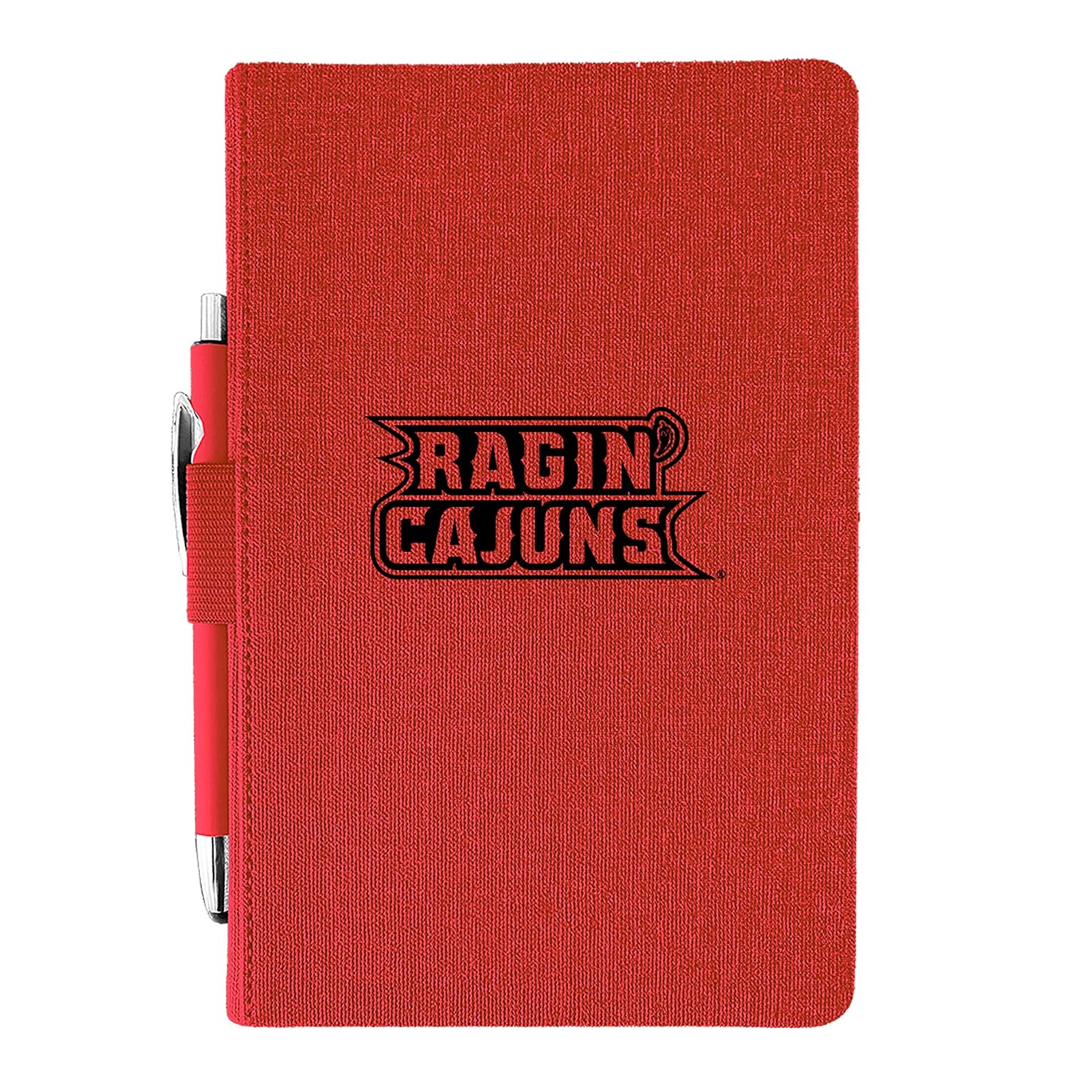 The Fanatic Group Louisiana Ragin Cajuns Journal with Pen, Design 1 - Red