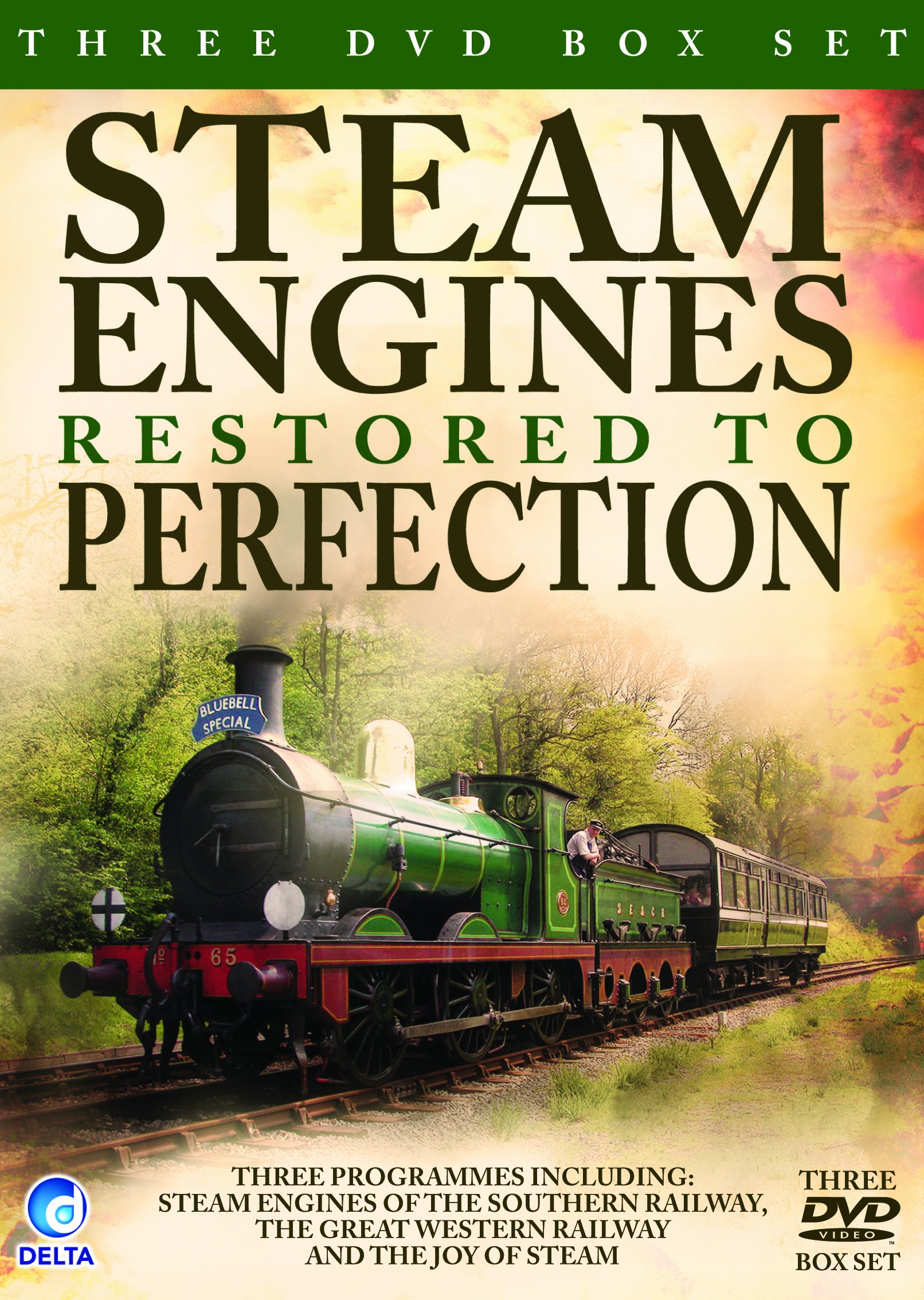 Steam Engines Restored To Perfection ~  Box Set   (DVD) Railway DVD ~ 3 Disc set