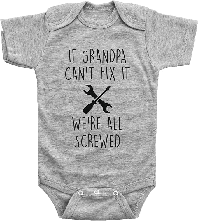 Grandpa onesie for baby boy Clearance