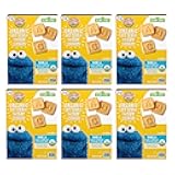Organic Letter of the Day Cookies for Toddlers 2 Years Old and Up, Vanilla Flavor, 5.3 Ounce Box (Pack of 6)